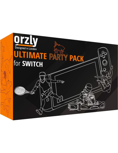 Paquete de Accesorios para Nintendo Switch Orzly 17 Piezas Paquete de Accesorios para Nintendo Switch Orzly 17 Piezas