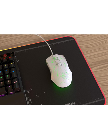 Raton Gamer FIRSTBLOOD AJ52 RGB 7 Botones Ergonomico USB