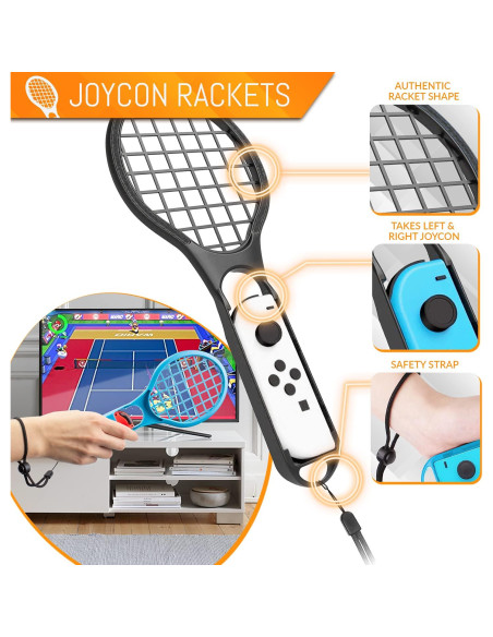 Paquete de Accesorios para Nintendo Switch Orzly 17 Piezas Paquete de Accesorios para Nintendo Switch Orzly 17 Piezas