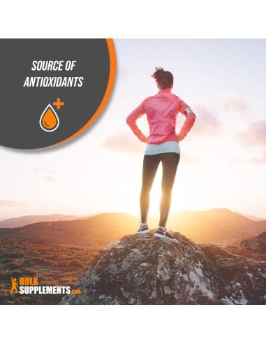 Polvo de Rosa Mosqueta BulkSupplements 500mg - 5kg Antioxidante