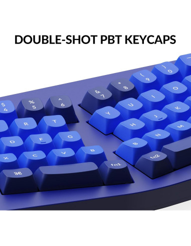 Teclado Mecánico Keychron Q8 65% Programable RGB Azul