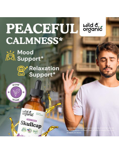 Tinte de Skullcap Silvestre Wild & Organic 118 ml - Vegano 2