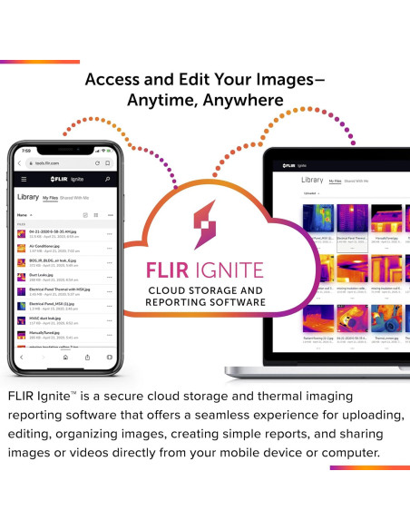 Cámara Térmica Infrarroja FLIR Edge Bluetooth para Smartphones Cámara Térmica Infrarroja FLIR Edge Bluetooth para Smartphones
