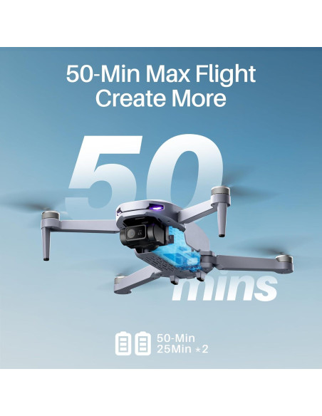 Dron Mini X STARDRONE con cámara 4K y GPS, 244g Dron Mini X STARDRONE con cámara 4K y GPS, 244g