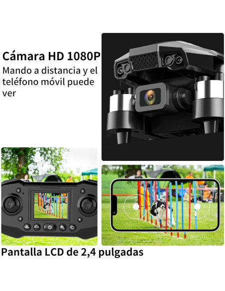 Drone FPV Suangrc F205 con Pantalla 2.4" y Cámara 1080p Drone FPV Suangrc F205 con Pantalla 2.4" y Cámara 1080p