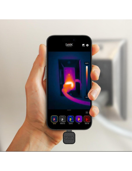 Cámara Térmica Seek Thermal Nano 200 para iPhone 15/16 Cámara Térmica Seek Thermal Nano 200 para iPhone 15/16