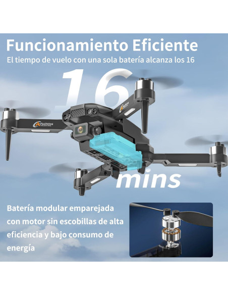 Drone FPV Suangrc F205 con Pantalla 2.4" y Cámara 1080p Drone FPV Suangrc F205 con Pantalla 2.4" y Cámara 1080p