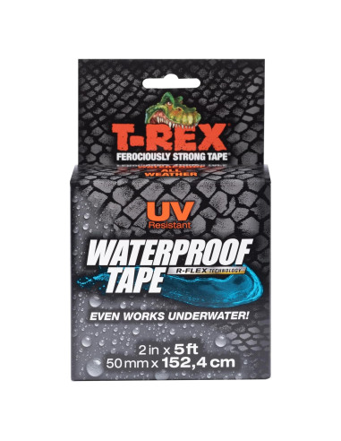 Cinta Impermeable T-Rex 5m x 1.2cm para Reparaciones Duraderas