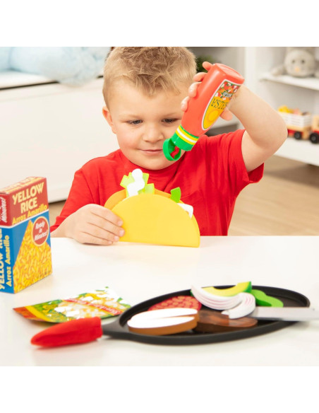 Set de Comida Mexicana Melissa & Doug 43 Piezas - Juguete de Cocina Set de Comida Mexicana Melissa & Doug 43 Piezas - Juguete de Cocina
