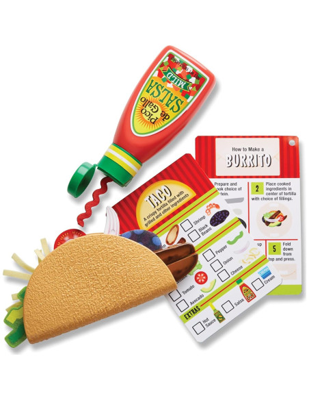 Set de Comida Mexicana Melissa & Doug 43 Piezas - Juguete de Cocina Set de Comida Mexicana Melissa & Doug 43 Piezas - Juguete de Cocina