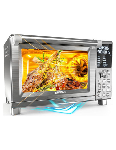 Horno Tostador de Aire Nuwave Bravo XL Pro 30QT Acero Inoxidable Horno Tostador de Aire Nuwave Bravo XL Pro 30QT Acero Inoxidable