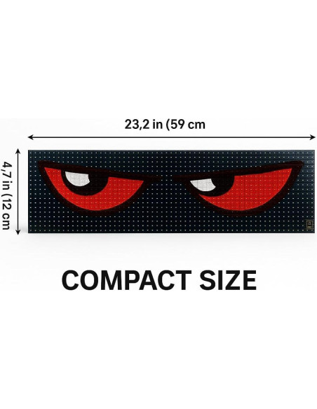 Pantalla LED Flexible DenilantEC 59x12 cm Multicolor Bluetooth Pantalla LED Flexible DenilantEC 59x12 cm Multicolor Bluetooth