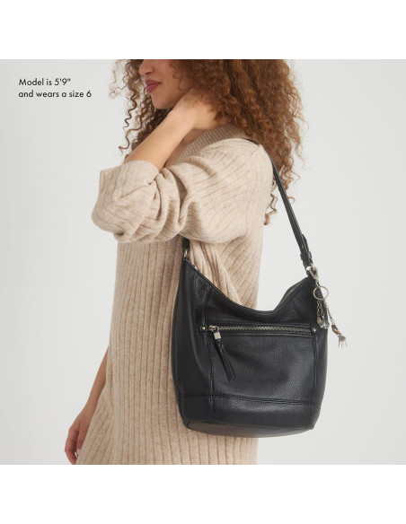 Bolso Hobo Sequoia The Sak - Cuero Premium Negro Bolso Hobo Sequoia The Sak - Cuero Premium Negro