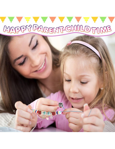 Kit de Fabricación de Pulseras COO&KOO Unicornio para Niñas