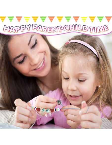 Kit de Fabricación de Pulseras COO&KOO Unicornio para Niñas Kit de Fabricación de Pulseras COO&KOO Unicornio para Niñas