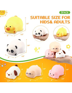 5 Pelotas de Estrés de Animales de Granja HyDren - Alivio de Ansiedad 2