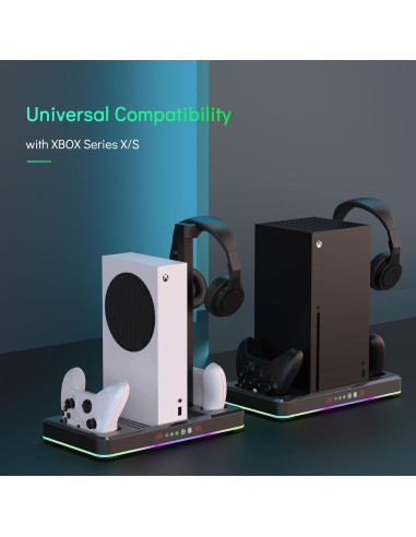 Soporte de Enfriamiento Nargos para Xbox Series X/S con Carga