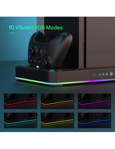 Soporte de Enfriamiento Nargos para Xbox Series X/S con Carga
