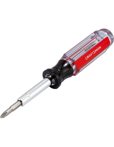 Juego de Destornilladores Multi-Bit CRAFTSMAN 6 en 1 Acetato