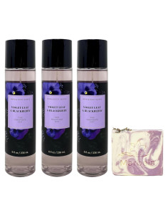 Paquete de Mist Fragancia Hoja de Violeta y Mora Bath & Body Works