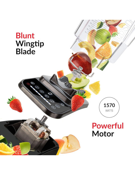 Mezclador Blendtec Designer Rojo 2,66L 8 Velocidades Mezclador Blendtec Designer Rojo 2,66L 8 Velocidades