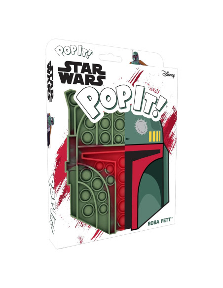 Juguete Antiestrés Pop It! Boba Fett Buffalo Games 113g Juguete Antiestrés Pop It! Boba Fett Buffalo Games 113g