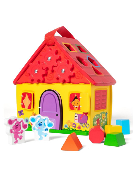Casa Clasificadora de Formas de Madera Melissa & Doug 8 Piezas Casa Clasificadora de Formas de Madera Melissa & Doug 8 Piezas