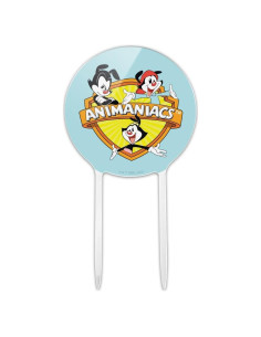 Adorno de Pastel Animaniacs Crest 18.42 cm para Fiesta