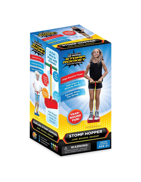 Stomp Rocket Stomp Hopper - Pogo para Niños 3 a 5 Años Stomp Rocket Stomp Hopper - Pogo para Niños 3 a 5 Años