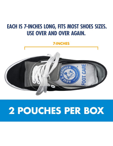 Bolsas Desodorantes para Calzado Arm & Hammer - 2 Pares