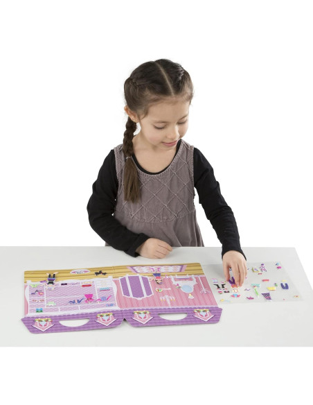 Conjunto de Pegatinas Espumosas Reutilizables Melissa & Doug Conjunto de Pegatinas Espumosas Reutilizables Melissa & Doug
