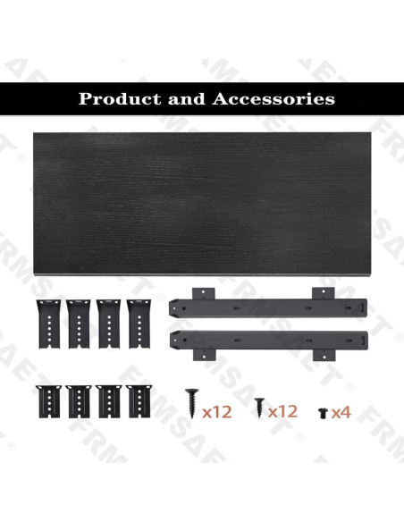 Bandeja para Teclado FRMSAET Ajustable 76.2 cm Madera Negra Bandeja para Teclado FRMSAET Ajustable 76.2 cm Madera Negra