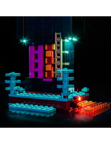 Kit de Iluminación LED Brickshining para LEGO Minecraft 21279 Kit de Iluminación LED Brickshining para LEGO Minecraft 21279