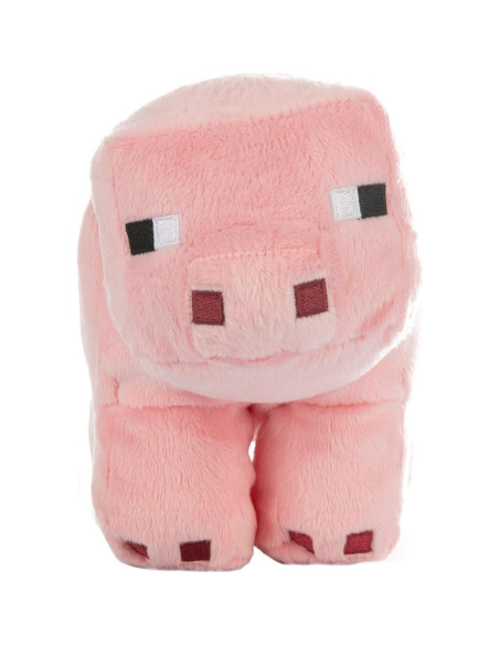 Peluche Cerdo con Silla de Montar JINX Minecraft 16.5 cm Peluche Cerdo con Silla de Montar JINX Minecraft 16.5 cm