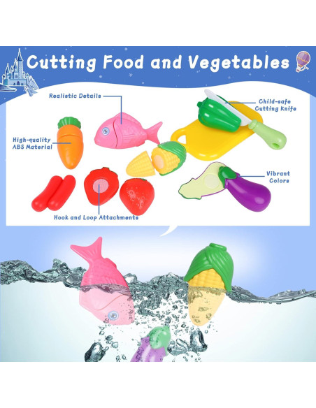 Juego de Cocina Magic4U para Niños 28 Piezas Chef Infantil Juego de Cocina Magic4U para Niños 28 Piezas Chef Infantil