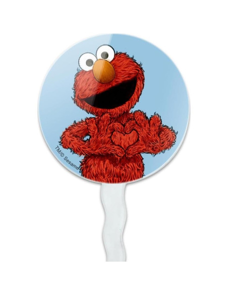 Juego de Picks para Cupcakes Vintage Elmo - Set de 6 Juego de Picks para Cupcakes Vintage Elmo - Set de 6