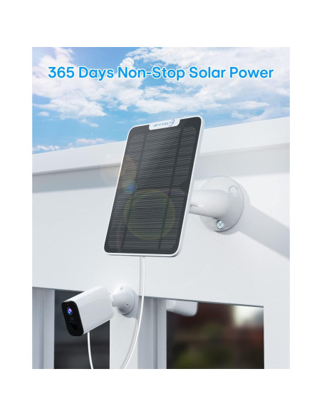 Cargador Solar 6W WININMETA para Cámaras Arlo Pro 3 Floodlight Cargador Solar 6W WININMETA para Cámaras Arlo Pro 3 Floodlight