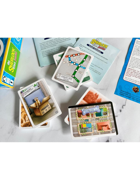 Juego de Mesa Sherlock Files Jr - Investigaciones para Niños Juego de Mesa Sherlock Files Jr - Investigaciones para Niños