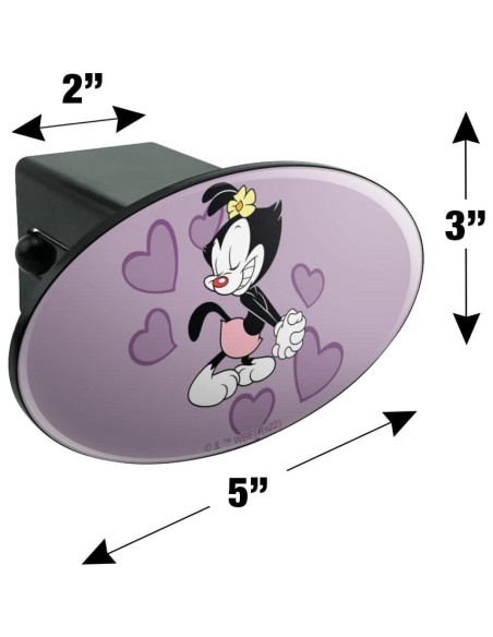 Cubierta de Enganche Animaniacs Graphics & More 5x3" UV Cubierta de Enganche Animaniacs Graphics & More 5x3" UV