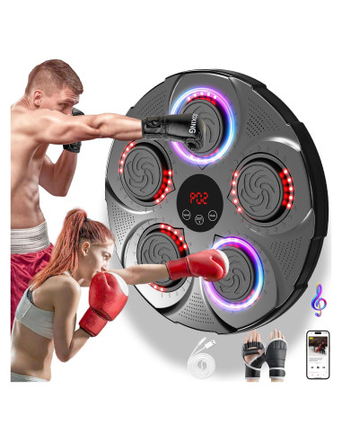 Máquina de Boxeo Musical ZUQOACY JKS-054621 9 Modos y Bluetooth