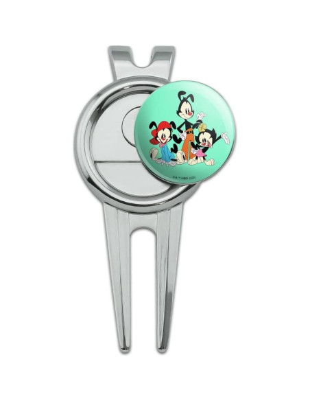 Herramienta de Reparación de Divot y Marcador de Bola Animaniacs Herramienta de Reparación de Divot y Marcador de Bola Animaniacs