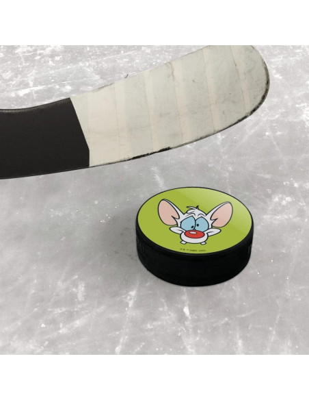 Puck de Hockey Pinky y el Cerebro - Graphics & More - Regulación Puck de Hockey Pinky y el Cerebro - Graphics & More - Regulación