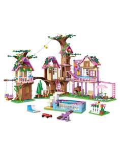 Juego de Construcción Casa en el Árbol Shantou 1050 Piezas