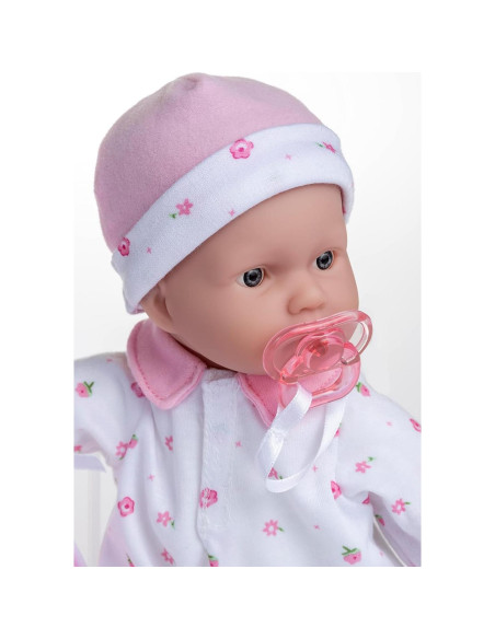 Muñeca Bebé Caucásica JC Toys 27,94 cm Rosa Lavable Muñeca Bebé Caucásica JC Toys 27,94 cm Rosa Lavable