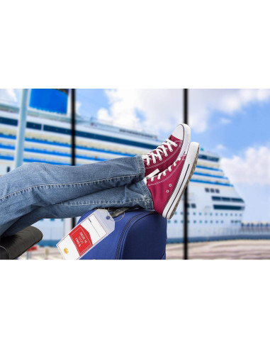 Etiquetas de Equipaje Port & Sea para Cruceros - 19x10 cm