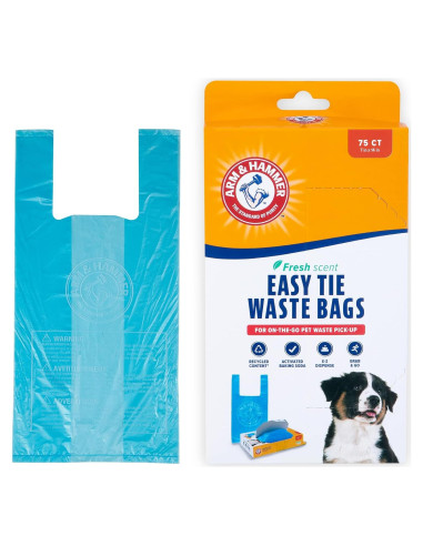 Bolsas de Basura Fáciles de Atar Arm & Hammer 75 Unidades
