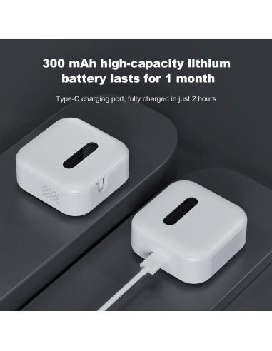 Soporte de Cepillo de Dientes Thymix USB-C Portátil 0.059 kg