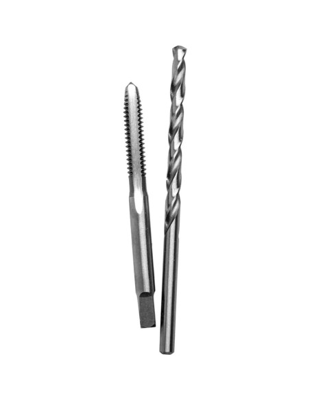 Broca y Macho de Tornillo de Máquina Century 95307 10-32 Broca y Macho de Tornillo de Máquina Century 95307 10-32