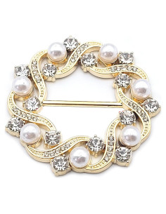 Clip de Bufanda y Corbata KAKASEA con Diseño Elegante