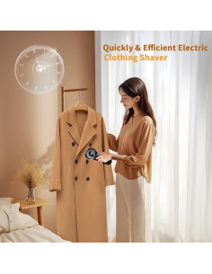 Afeitadora de Tela Eléctrica ColdSky 3 Velocidades LED - Negro 2